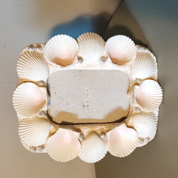 Sea Shell Seashells Seashore Vintage Picture Frames EUC Mermaid Frame - Picture 1 of 6